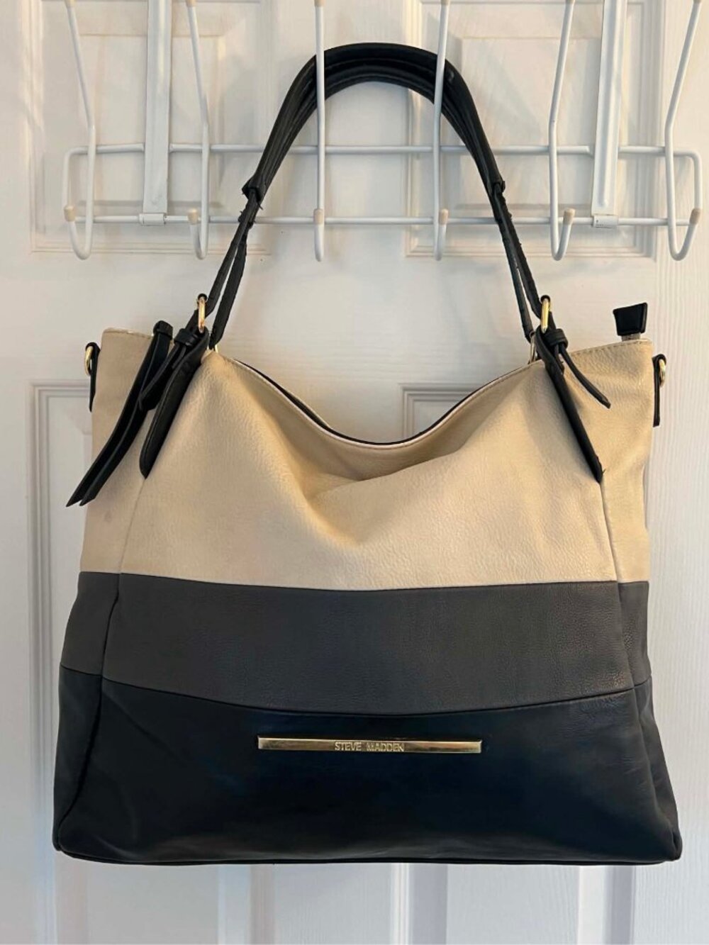 Steve Madden colorblock tote bag vintage y2k